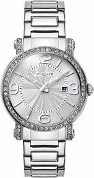 VOGUE Tattoo Crystals Three Hands Stainless Steel Bracelet 70268.1